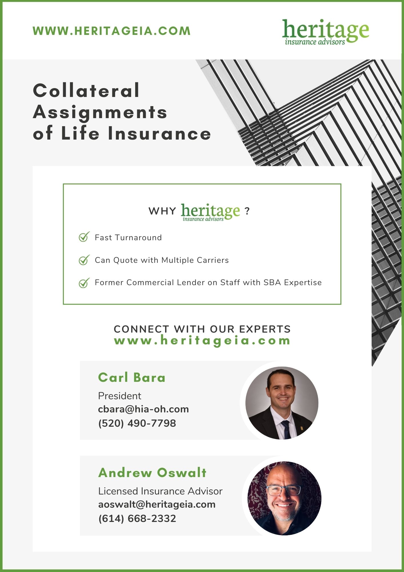 Collateral Assignment of Life Insurance